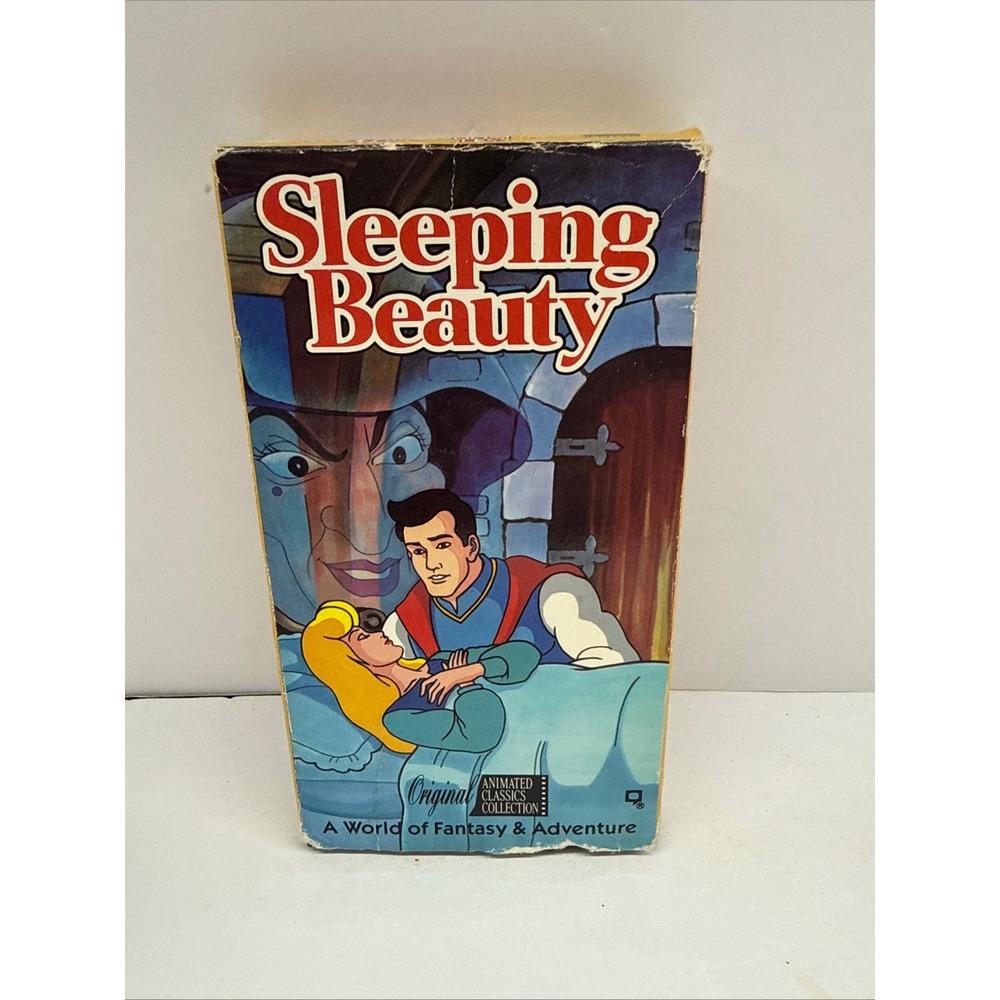 Sleeping Beauty VHS 1992 Sony Kids Video Original Animated Classics LV-49546